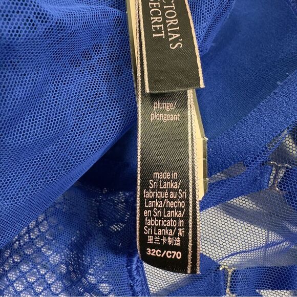 NWT VS BOMBSHELL ADDS 2 CUP SIZES PLUNGE LACE LONGLINE CORSET TOP BRA 32C - Picture 3 of 7